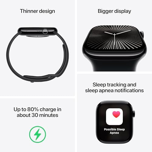 Review: Apple Watch Series 10 GPS 46mm - Jet Black Aluminium