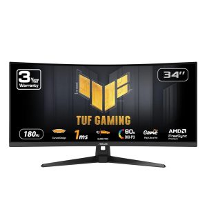Review: ASUS TUF Gaming 34” Curved Monitor - 180Hz, QHD, FreeSync