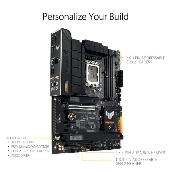 Review: ASUS TUF GAMING B760-PLUS WIFI Motherboard for Intel CPUs
