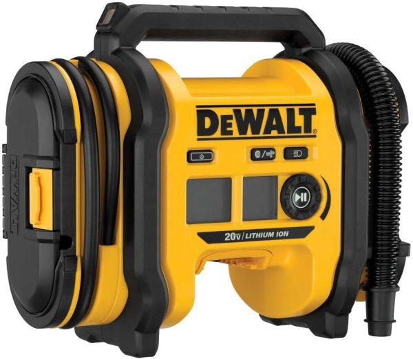 Review: DEWALT 20V MAX Tire Inflator - Compact, Portable, LED Light
