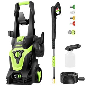 Review: Electric Pressure Washer with Foam Cannon & Tips, 3800 PSI