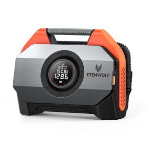 Review: ETENWOLF VORTEX S6 Portable Tire Inflator for Heavy-Duty Use