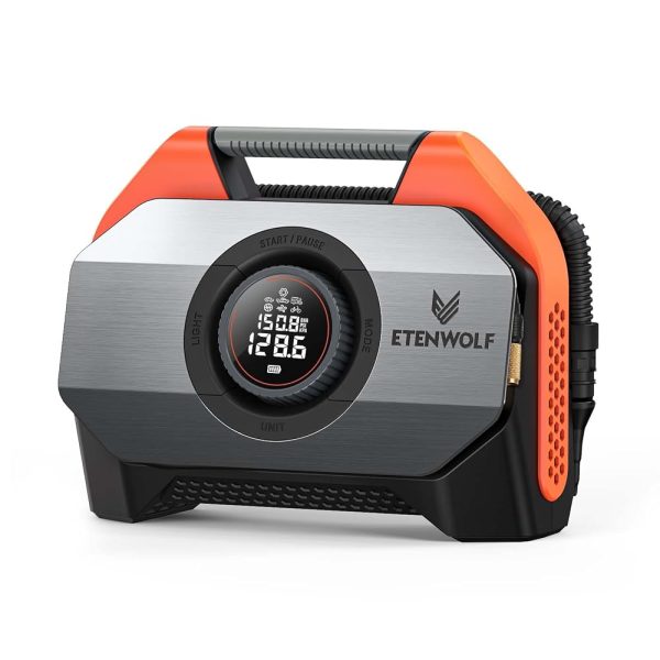 Review: ETENWOLF VORTEX S6 Portable Tire Inflator for Heavy-Duty Use