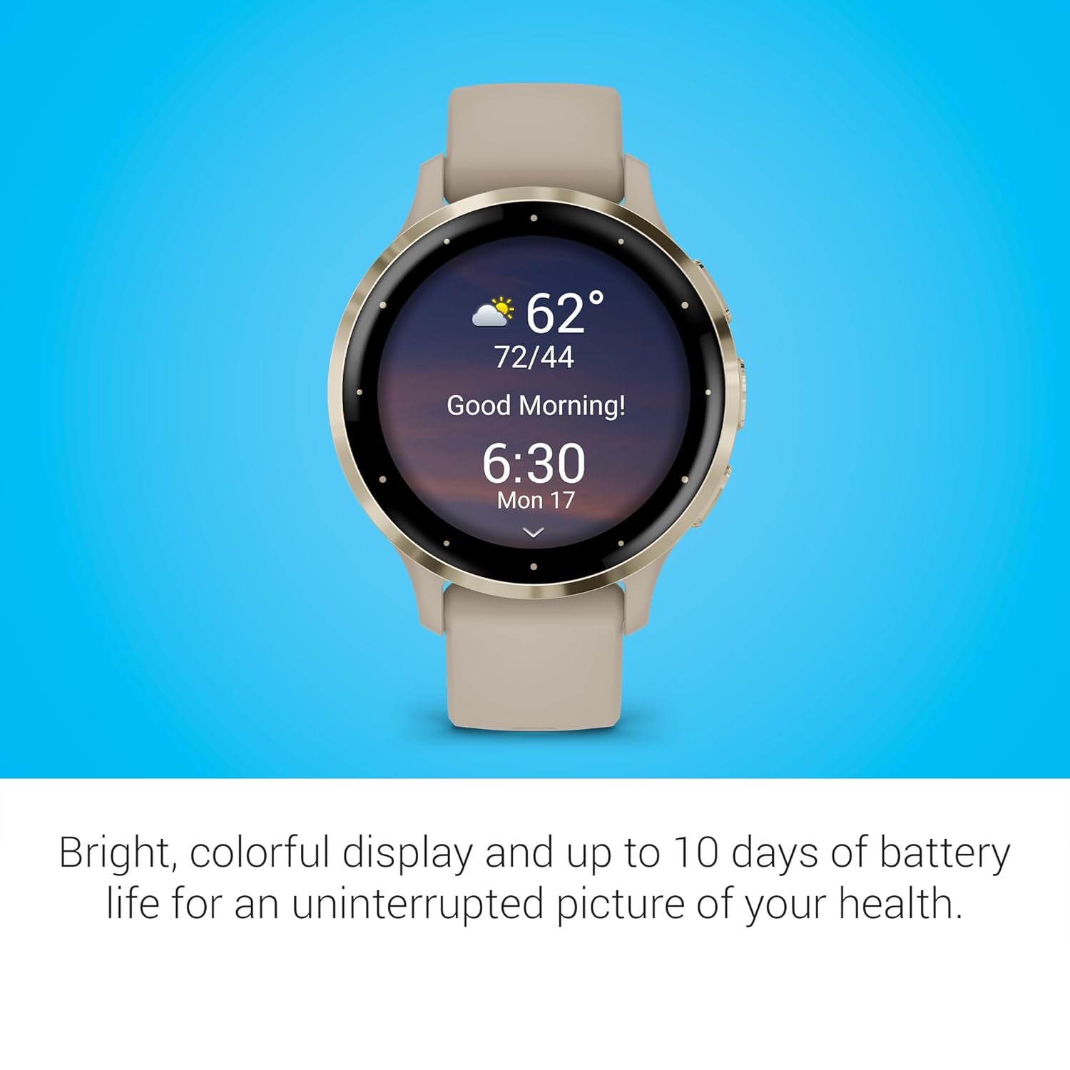 Review: Garmin Venu 3S Soft Gold 1.2-Inch AMOLED Smart Watch