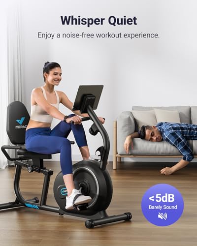 Review: MERACH Recumbent Exercise Bike with Bluetooth & LCD Display