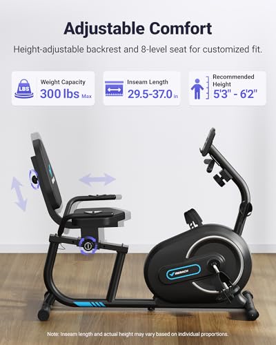 Review: MERACH Recumbent Exercise Bike with Bluetooth & LCD Display