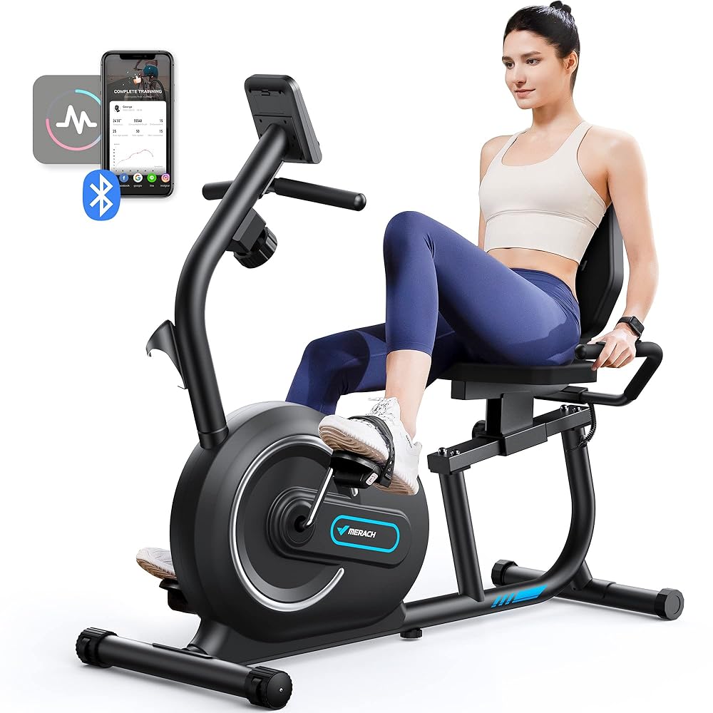 Review: MERACH Recumbent Exercise Bike with Bluetooth & LCD Display