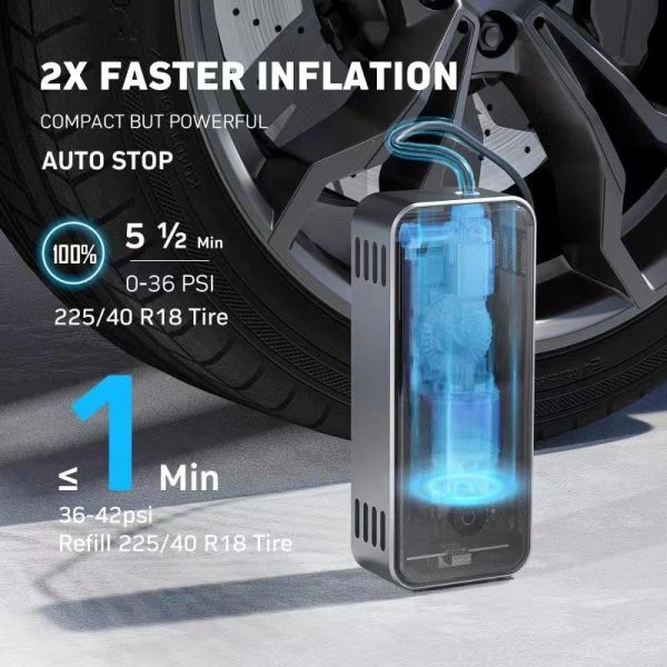 Review: Portable Tire Inflator - Fast Charging, High Capacity