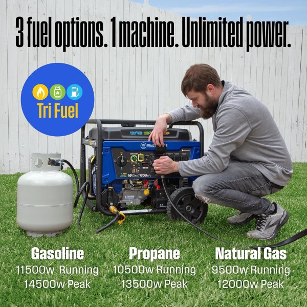Review: Westinghouse 14500 Peak Watt Tri-Fuel Portable Generator