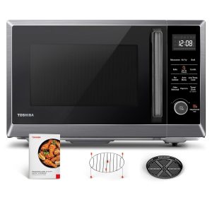 Review: TOSHIBA 8-in-1 Air Fryer Combo Microwave Oven, 1.0 Cu.ft, Black